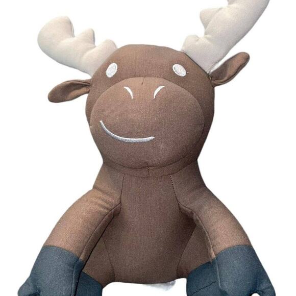 Yogibo Plush Moose Marvin Stuffed Animal Mate Sensory Shower Nursery 15” - Picture 1 of 10